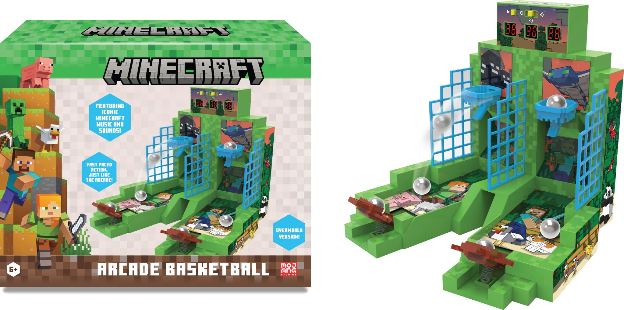 Minecraft Basket Arcade