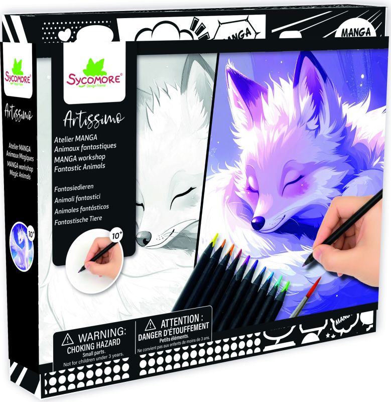 Atelier manga Animaux fantastiques (couverture)