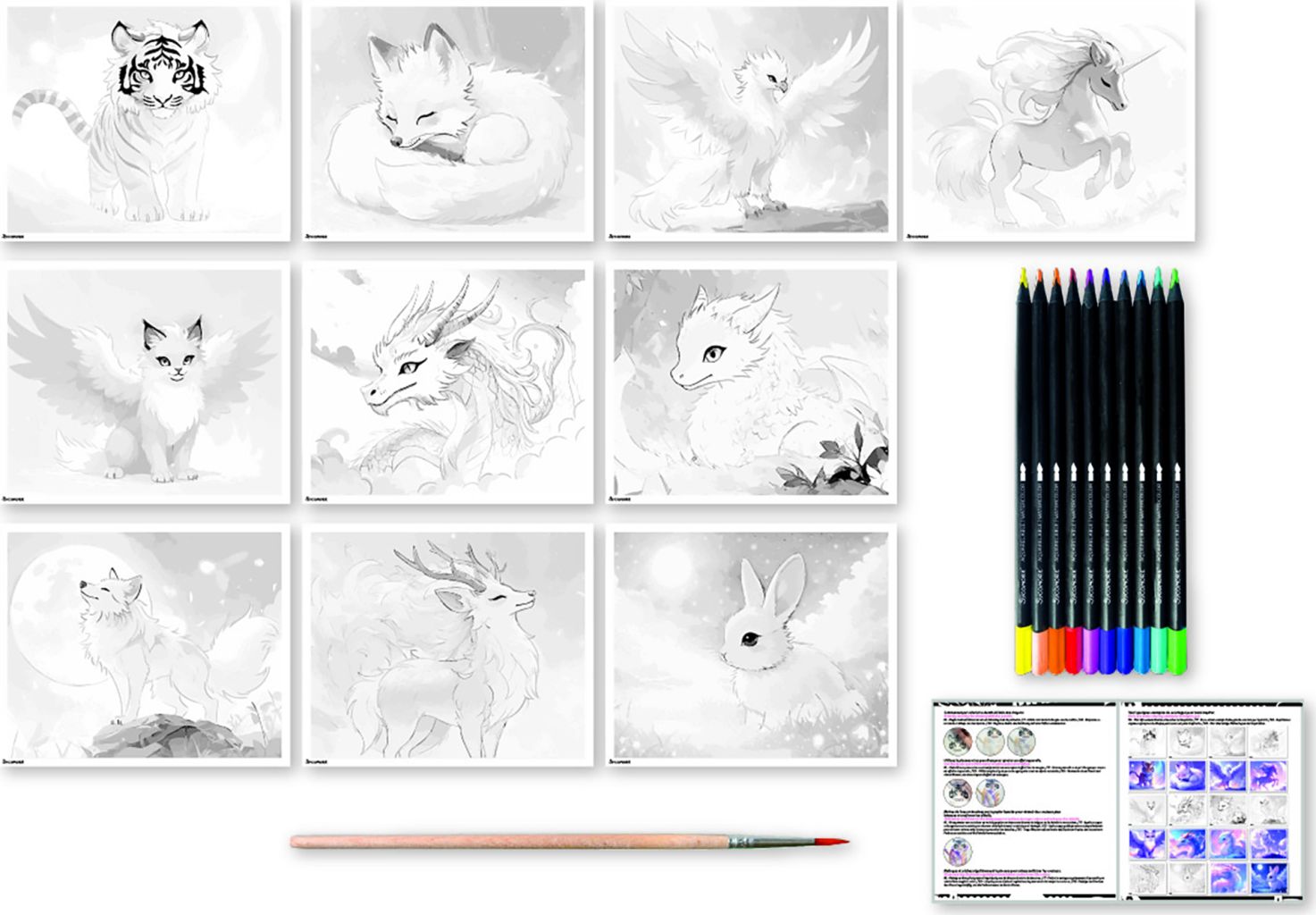 Atelier manga Animaux fantastiques