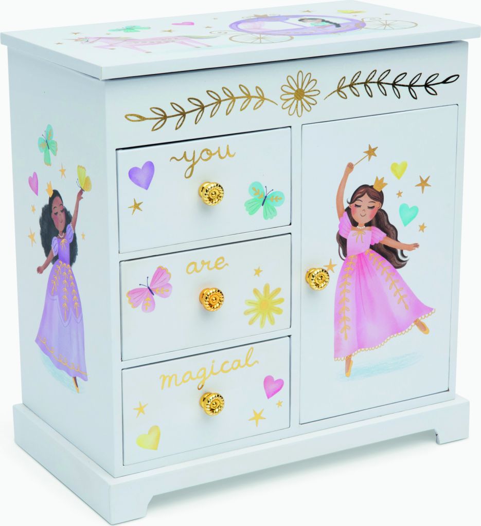Bo&icirc;te &agrave; bijoux musicale Princesse parfaite