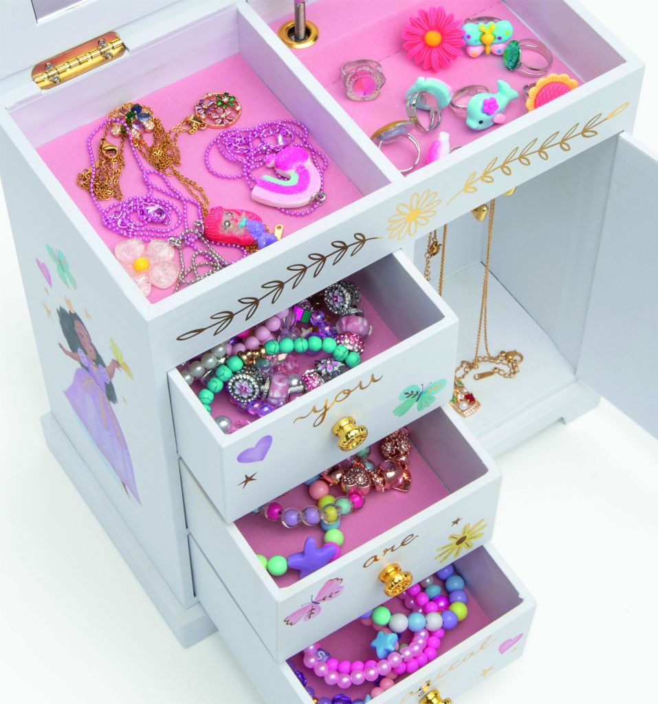 Bo&icirc;te &agrave; bijoux musicale Princesse parfaite