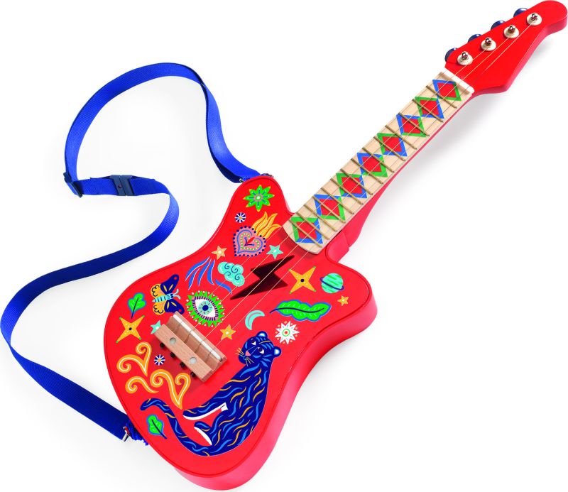 Animambo - Guitare Rock 4 cordes métalliques (couverture)