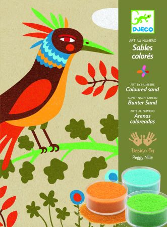 Sables colorés - Les oiseaux du Paradis (couverture)