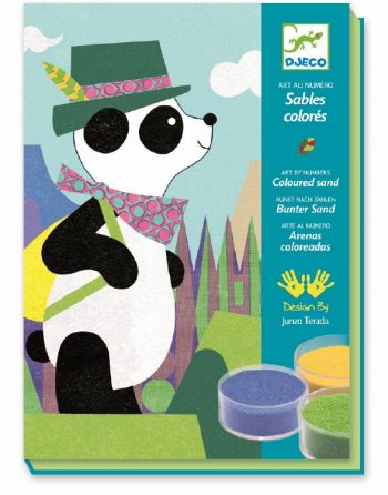 Sables colorés - Panda et ses copains (couverture)