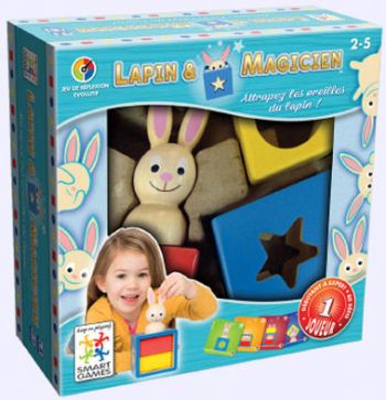 Smartgames lapin & magicien jeu de logique pour enfant