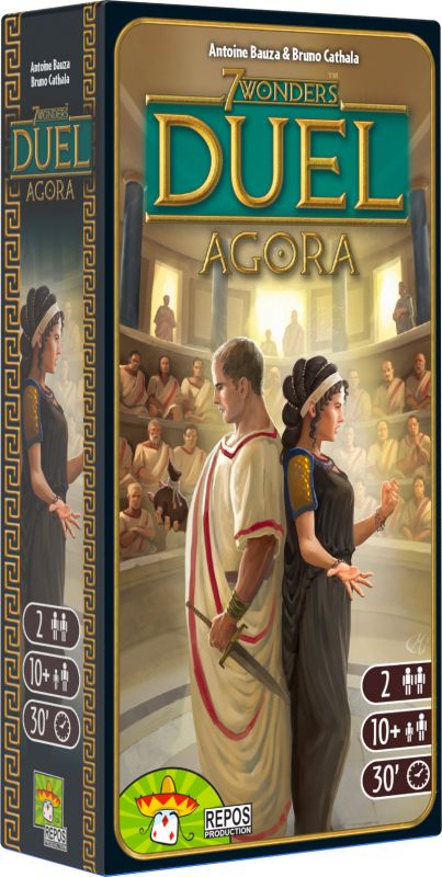 7 Wonders Duel - extension Agora (couverture)