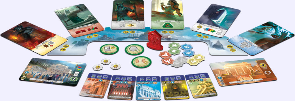 7 Wonders Duel : Panthéon - Extension pour le jeu 7 Wonders Duel