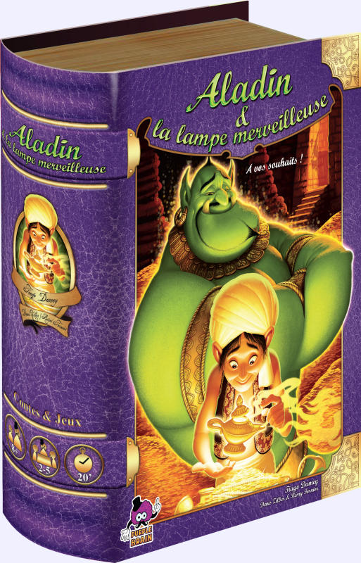 Aladin et la Lampe Merveilleuse (couverture)