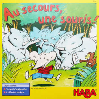 Au secours, une souris! (couverture)