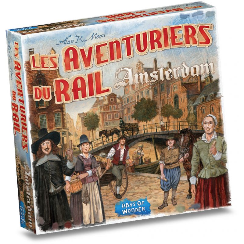 Les Aventuriers du Rail - Amsterdam (couverture)