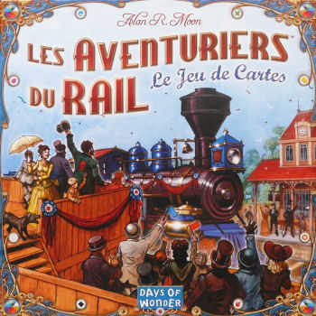 Les Aventuriers du rail - le jeu de cartes (couverture)