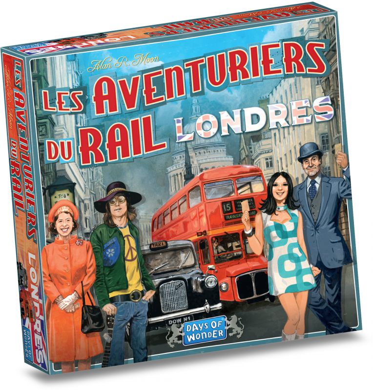 Les Aventuriers du rail - Londres (couverture)