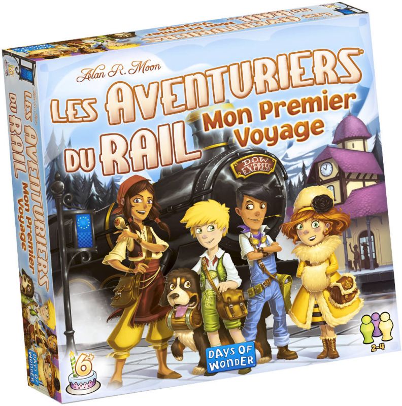 Couverture de LES AVENTURIERS DU RAIL : MON PREMIER VOYAGE