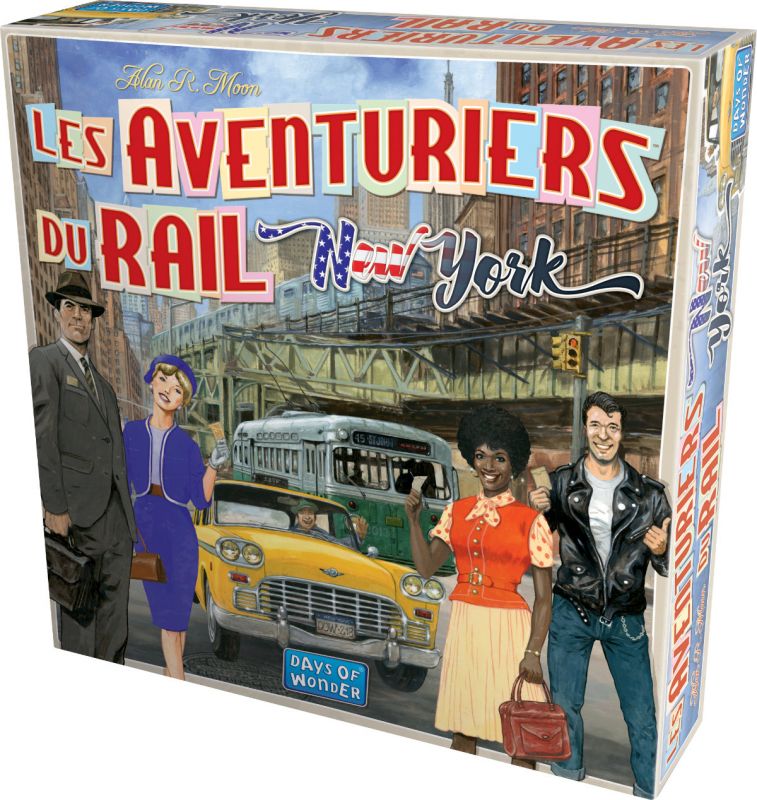 Les Aventuriers du Rail - New York (couverture)