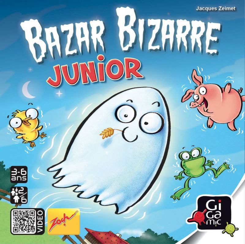 Bazar Bizarre junior : un jeu de société dès 3 ans