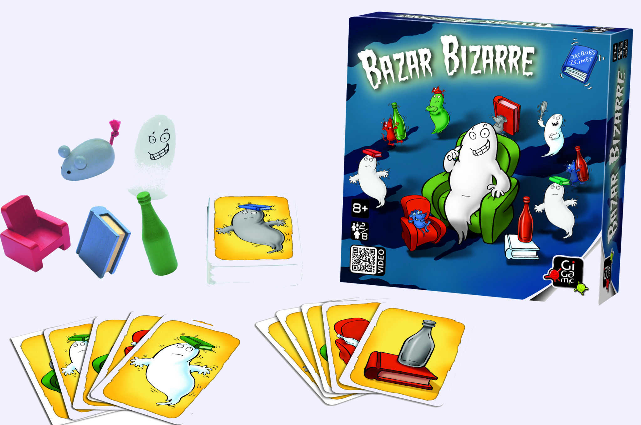 JEU DE CARTES Bazar bizarre junior