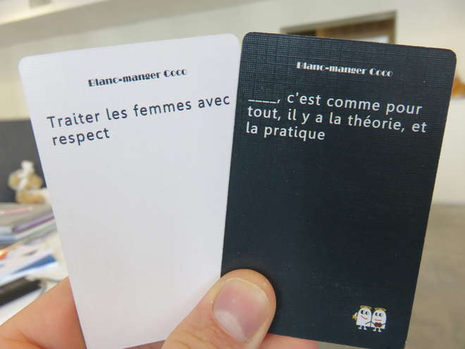 Blanc manger coco jeu politiquement incorrect - Divine et Féminine