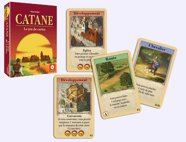 Catane - Jeu de cartes: jeu de société