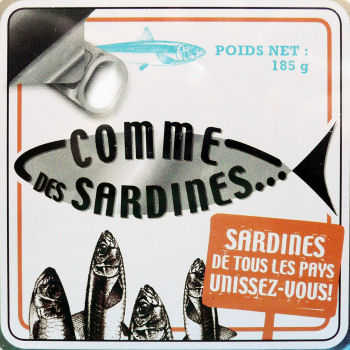 Comme des sardines (couverture)