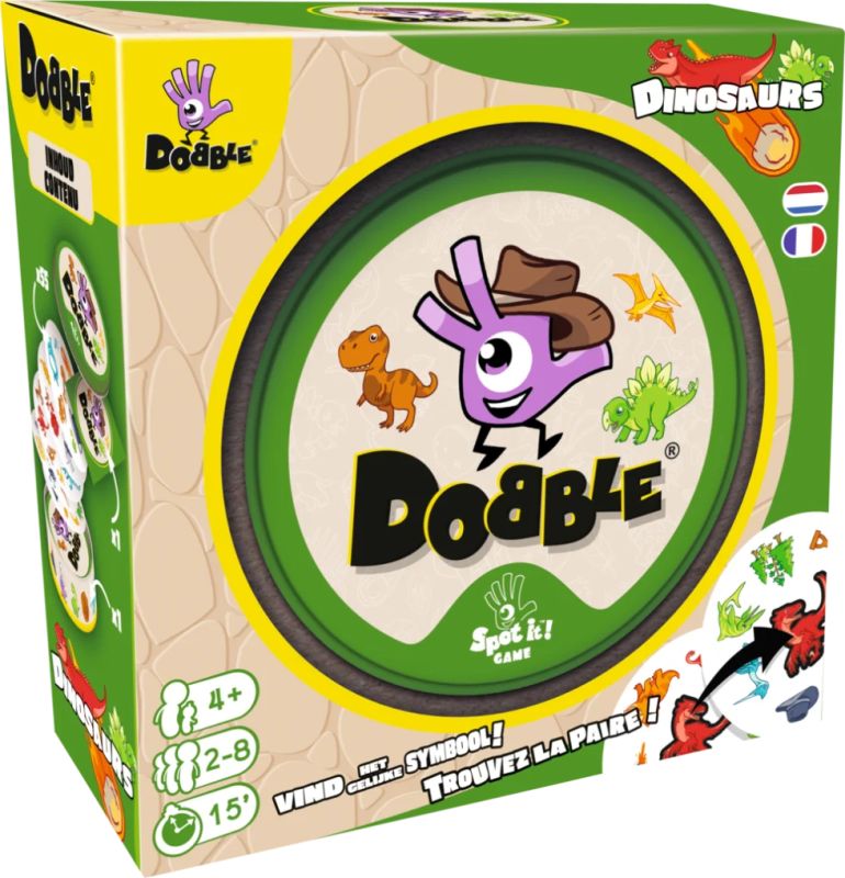 Dobble Dinosaures (couverture)