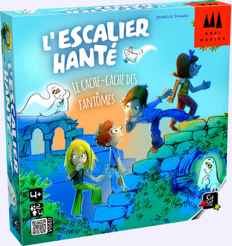 L' Escalier hanté (couverture)