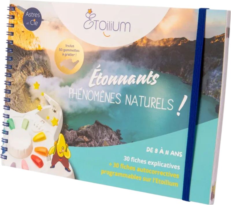 Etoilium - Livret Étonnants Phénomènes Naturels (couverture)