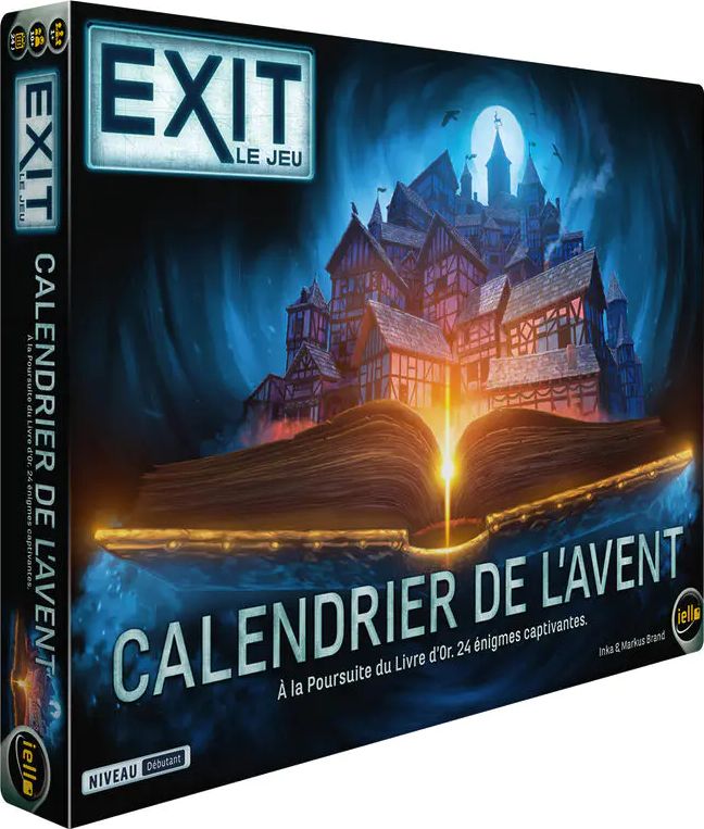 Exit - Calendrier de l'Avent: à la Poursuite du Livre d'Or (couverture)