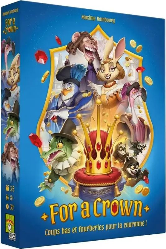 For a Crown (couverture)