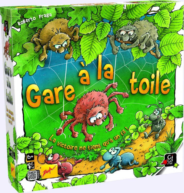 Gare à la toile (couverture)