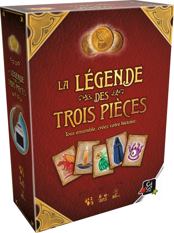 La Légende des Trois Pièces (couverture)