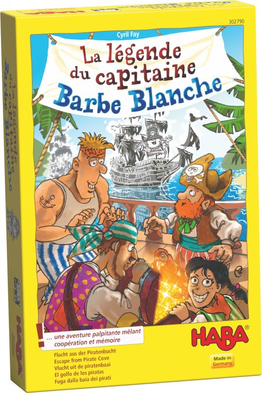 La Légende du Capitaine Barbe Blanche (couverture)