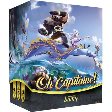 Les Légendes de Luma - Oh Capitaine! (couverture)