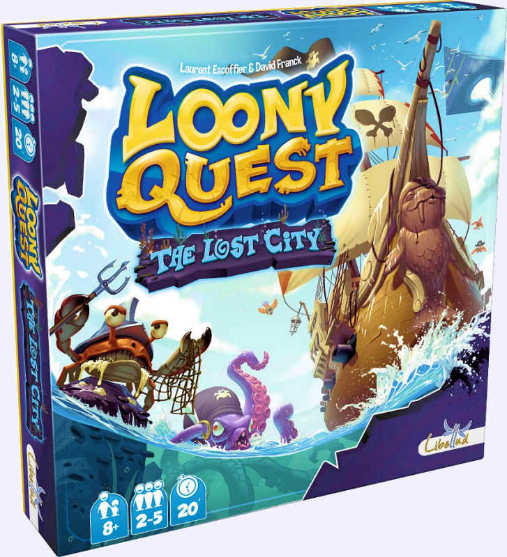 Loony Quest - extension Lost City (couverture)