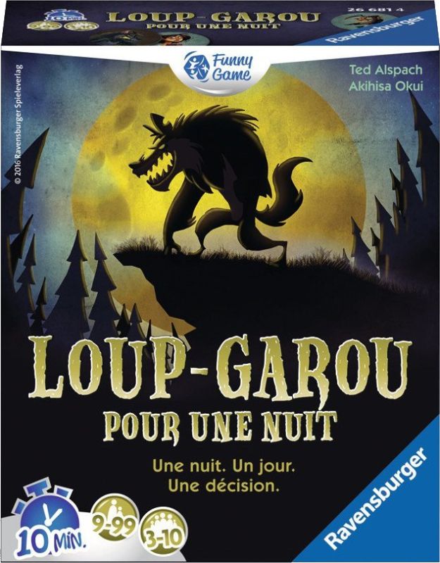 Loup garou pour une nuit: jeu de société