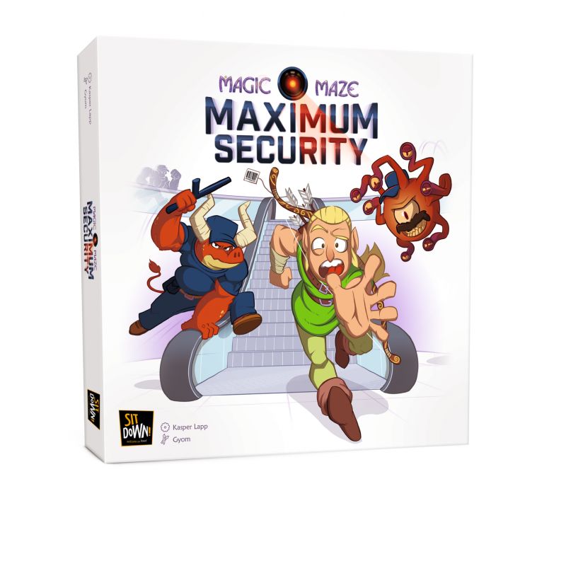 Magic Maze - extension Maximum Security (couverture)