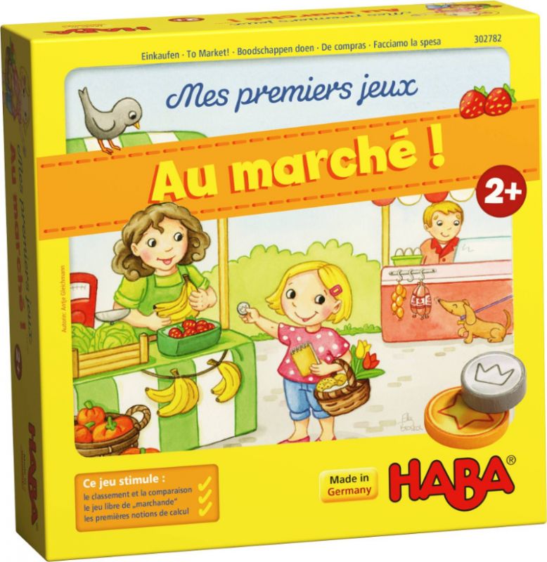 Mes premiers jeux - Au Marché (couverture)