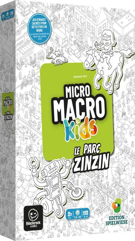 Micro Macro Kids - le Parc Zinzin (couverture)