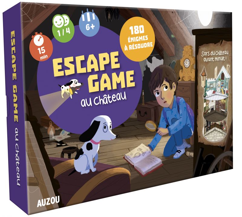 Mon grand jeu escape game au château  (couverture)