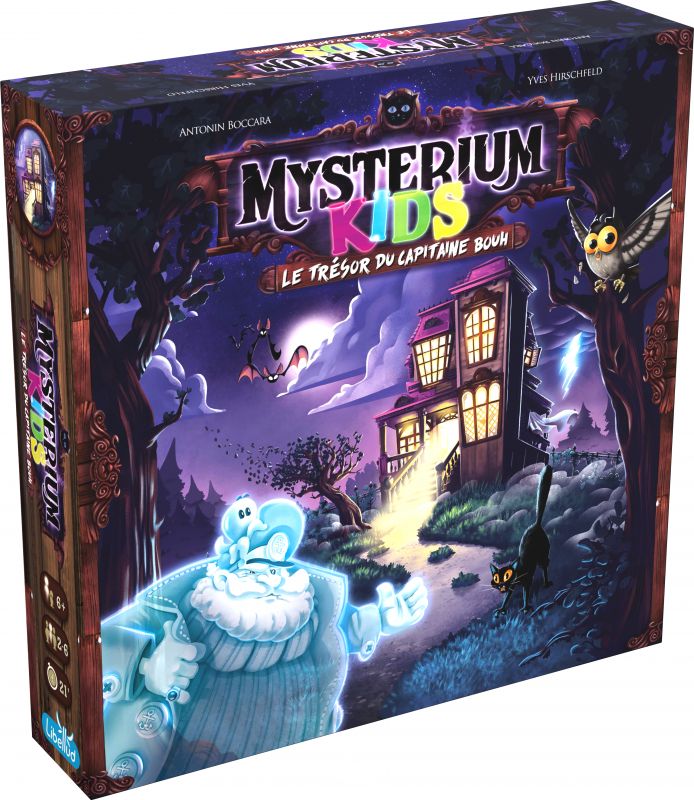 Mysterium Kids - Le Trésor du Capitaine Bouh (couverture)