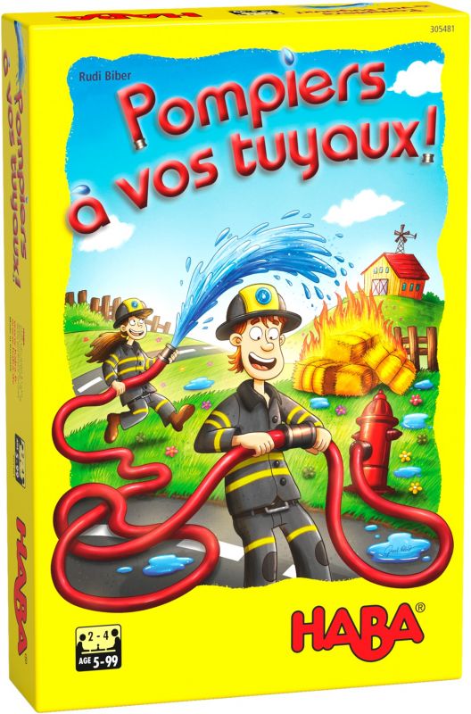 Pompiers à vos tuyaux! (couverture)