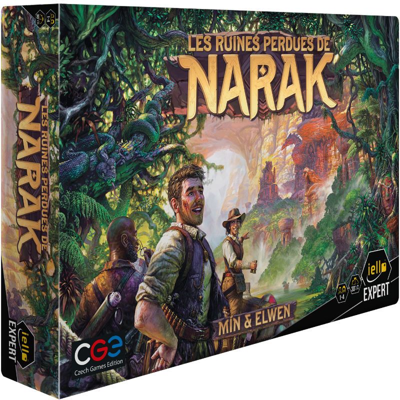 Les Ruines perdues de Narak (couverture)