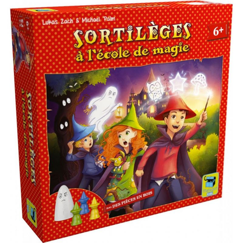 Sortilège à l'école de magie (couverture)