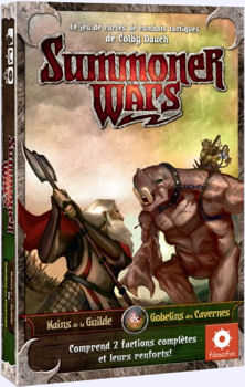 Summoner Wars - Gobelins des Cavernes vs Nains de la Guilde (couverture)