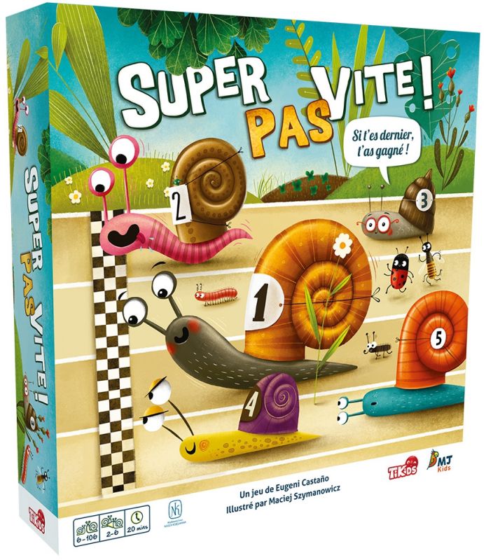 Allez les escargots, Jeux enfants, Jeux de société