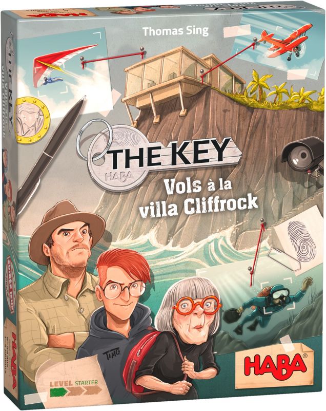 The Key - Vols à la villa Cliffrock (couverture)