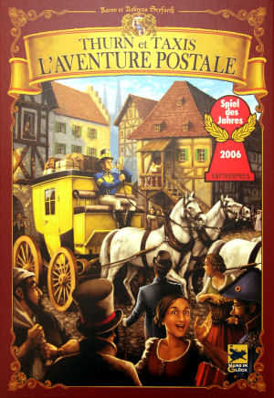 Thurn et Taxis - l'aventure postale (couverture)