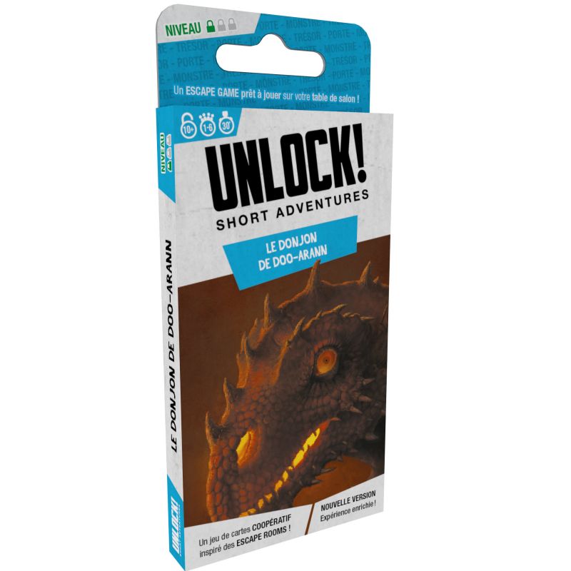 Unlock Short Adventures 4 - Le Donjon de Doo-Arann (couverture)