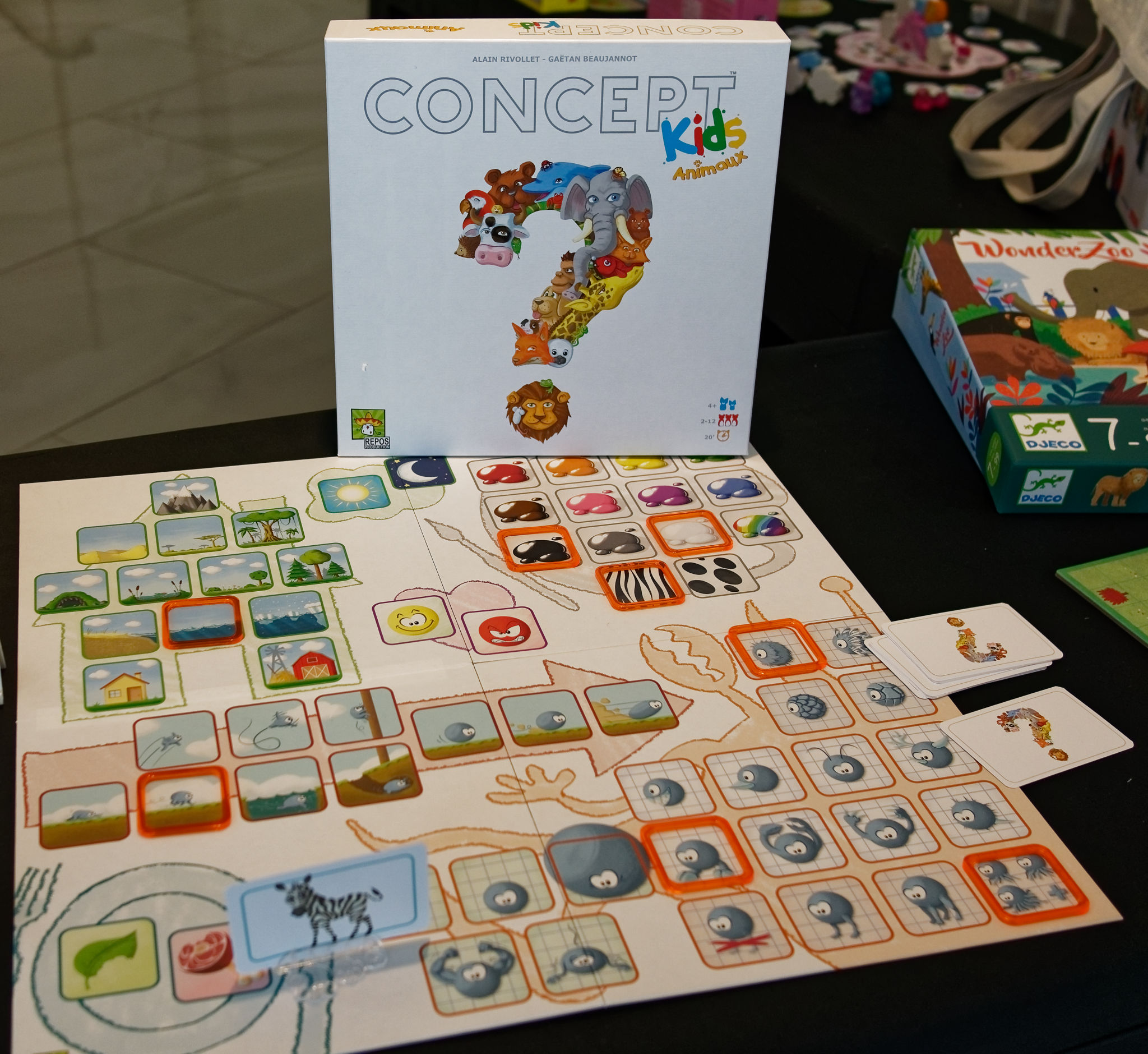 Concept Kids Animaux: jeu de société